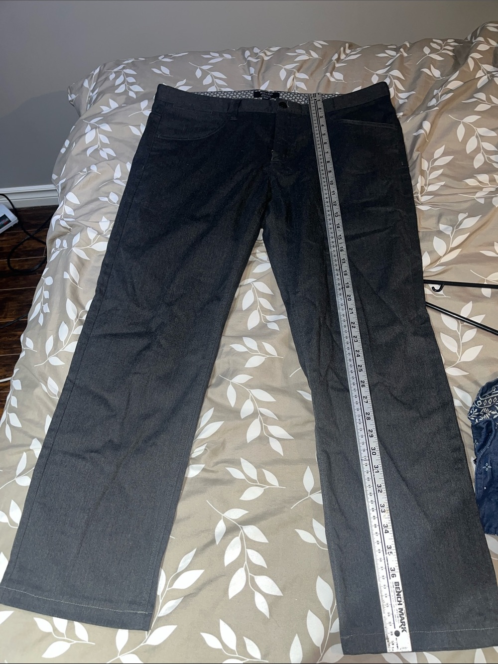 RW&CO. Men's Straight Black Dress Pants